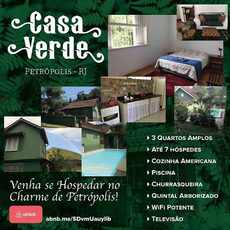 Отель Casa Verde Em Petropolis Экстерьер фото